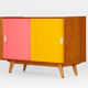 Midcentury Sideboard U 452 by Jiri Jiroutek for Interier Praha, 1960s, Restored