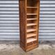 Solid oak filing cabinet 1950