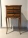 Louis XV style wooden bedside table with drawers
