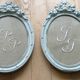 Pair of old frames