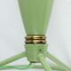 Lampe en métal laqué 1950