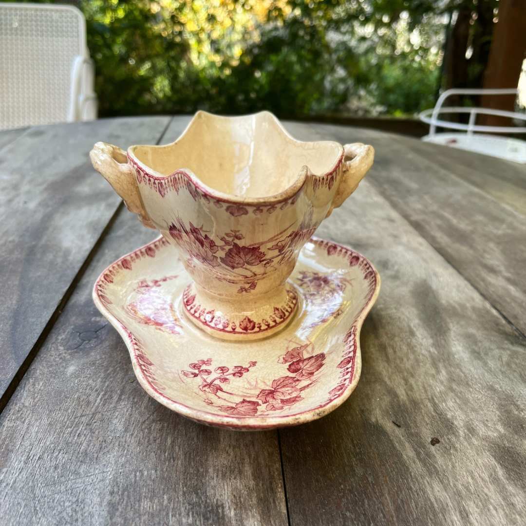 Saucière Terre de fer model Houblon