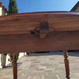 Old Louis Philippe-style table with clamshells