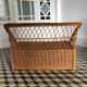 Banc coffre en rotin