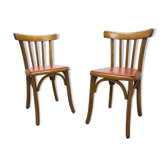 Paire de chaises bistrot Luterma 1960