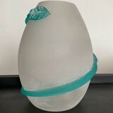 Vase “Scavo” Murano glass paste