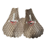 Pair of Murano glass wall lights