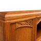 French Art Deco vintage library display cabinet 1930 Mahogany