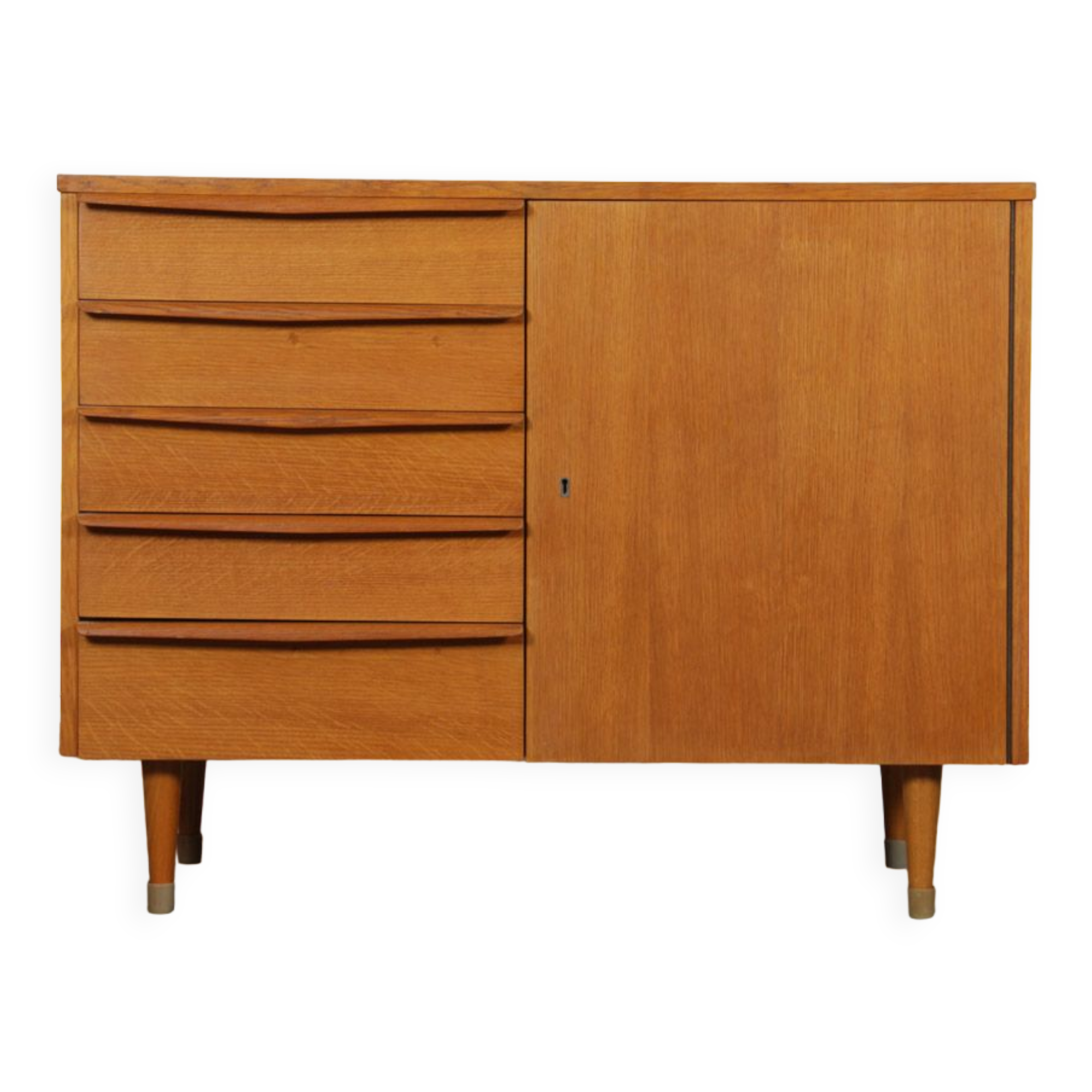 Wooden chest of drawers produced by Drevozpracujici podnik, 1960