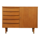 Wooden chest of drawers produced by Drevozpracujici podnik, 1960