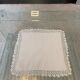 Large old handmade lace handkerchief