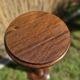 Vintage twisted turned wood column