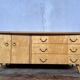 Enfilade bois clair pieds compas