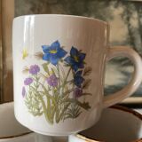 3 vintage stoneware mugs