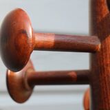 Wooden parrot coat rack 1950