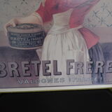 Advertising cardboard poster