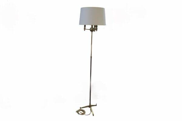 Neoclassical floor lamp by Henri Petitot for the Petitot workshop Paris France 1930s