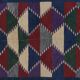 Vintage Turkish handmade rug 109x136 cm
