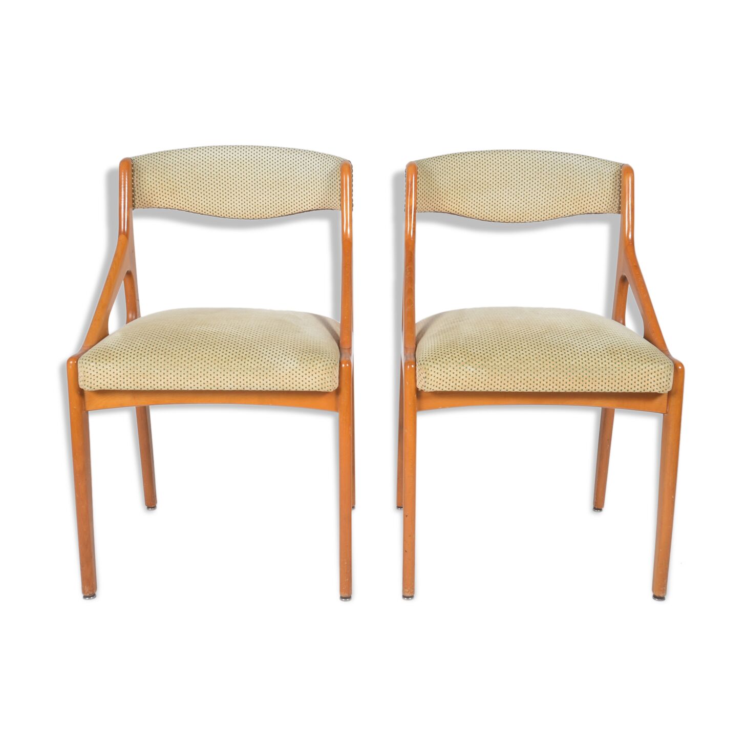 2 chaises scandinave baumann