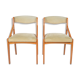 2 chaises scandinave baumann