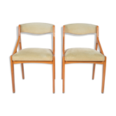 2 chaises scandinave baumann