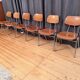 Set of six KN-38 chairs designed by Karl Nothhelfer for VS Möbel, Germany,