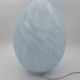 Vianne Domec blue glass egg lamp