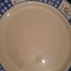 Set of 6 plates K&G LUNÉVILLE white and blue gingham