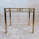Beautiful square gold coffee table Orsenigo Italy collection 'Art Deco'