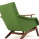 mid century teak Armchair 'Breda' | - fully restored + new upholstery