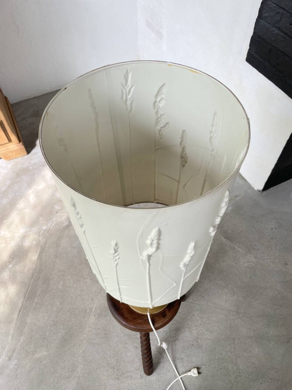 50s ceramic lamp Poteries du Marias