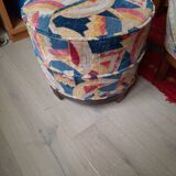 Hanging spring pouf