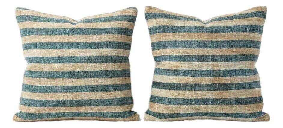 Set of 2 vintage Turkish cushion covers 51x51 cm
