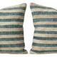 Set of 2 vintage Turkish cushion covers 51x51 cm