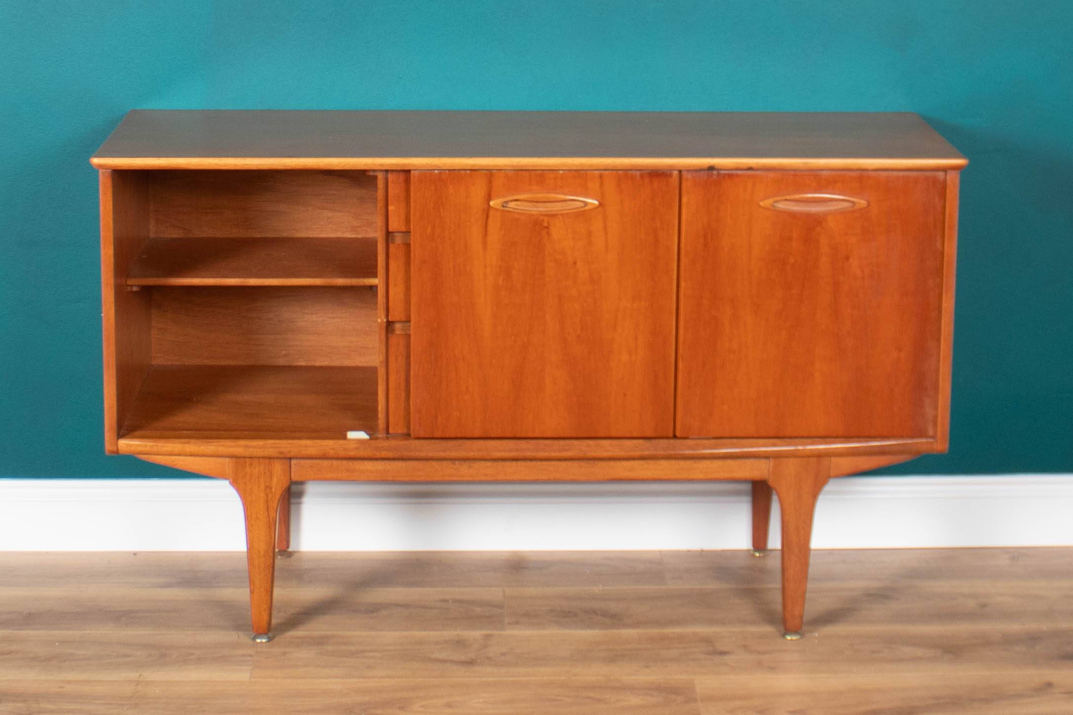 Retro Teak 1960s Jentique Short Sideboard