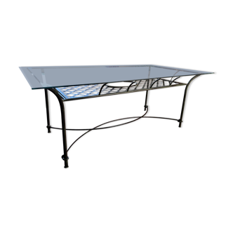 Table en verre