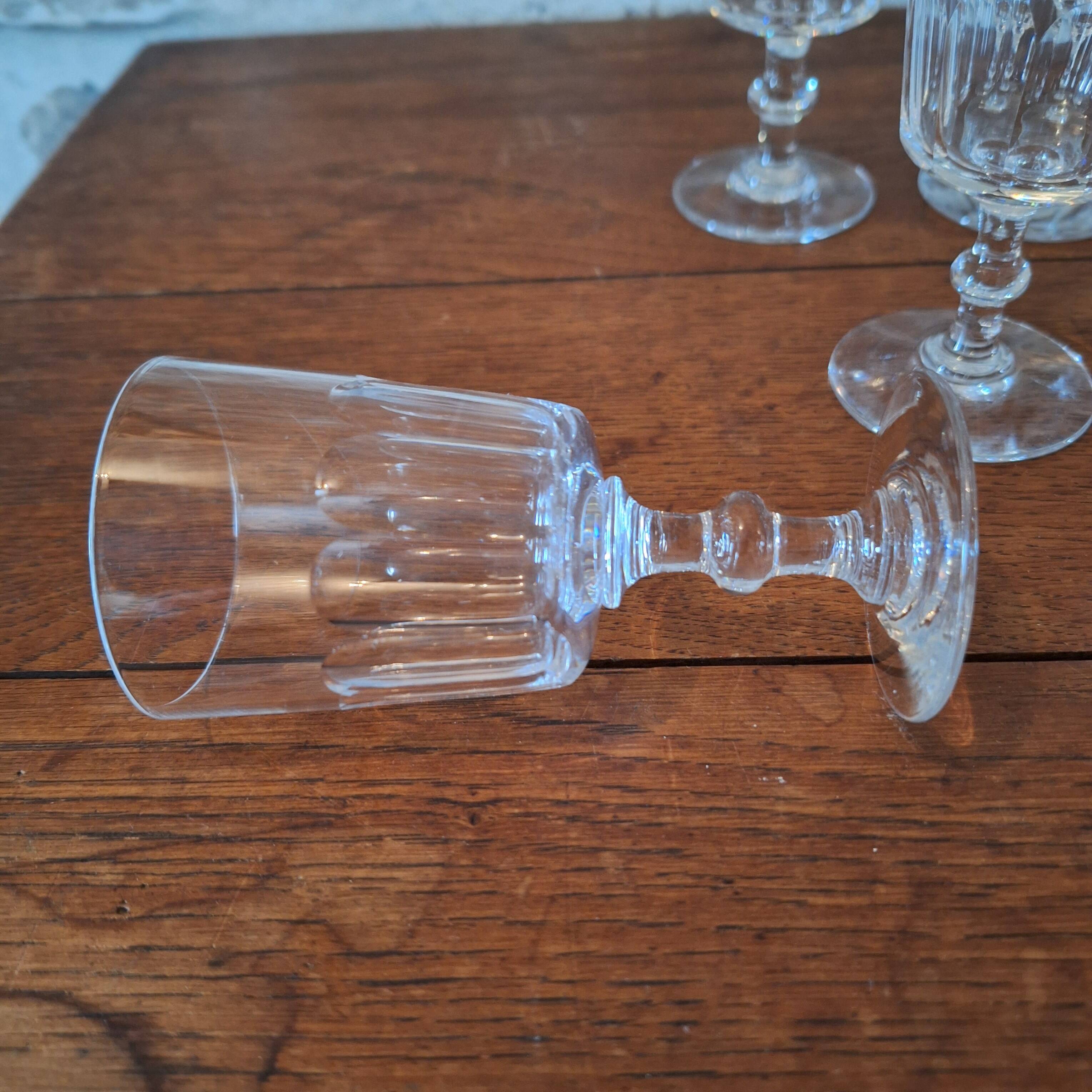 Crystal digestive glasses