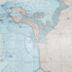 Map of the West Coast of France from Belle Ile to Noirmoutier Island 1981