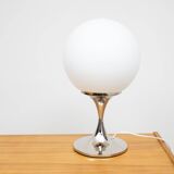 Large Space age globe lamp by Solken Leuchten 1970,