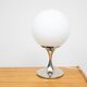 Large Space age globe lamp by Solken Leuchten 1970,