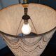 1950s reading lamp – Formica and gold metal