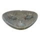 Vintage 3-faced sun soapstone decorative ashtray