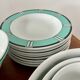 Vintage 72-piece tableware set Arzberg model Cult Focus postmodern bauhaus style