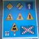 Lot de 16 affiches pédagogiques sur la sécurité routière