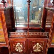 Meuble victorien marqueterie d'os 19ème siècle frank giles & co. kensington