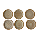 6 vintage dessert plates Selency x Monoprix Croisé Laroche