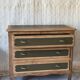 Oak chest of drawers