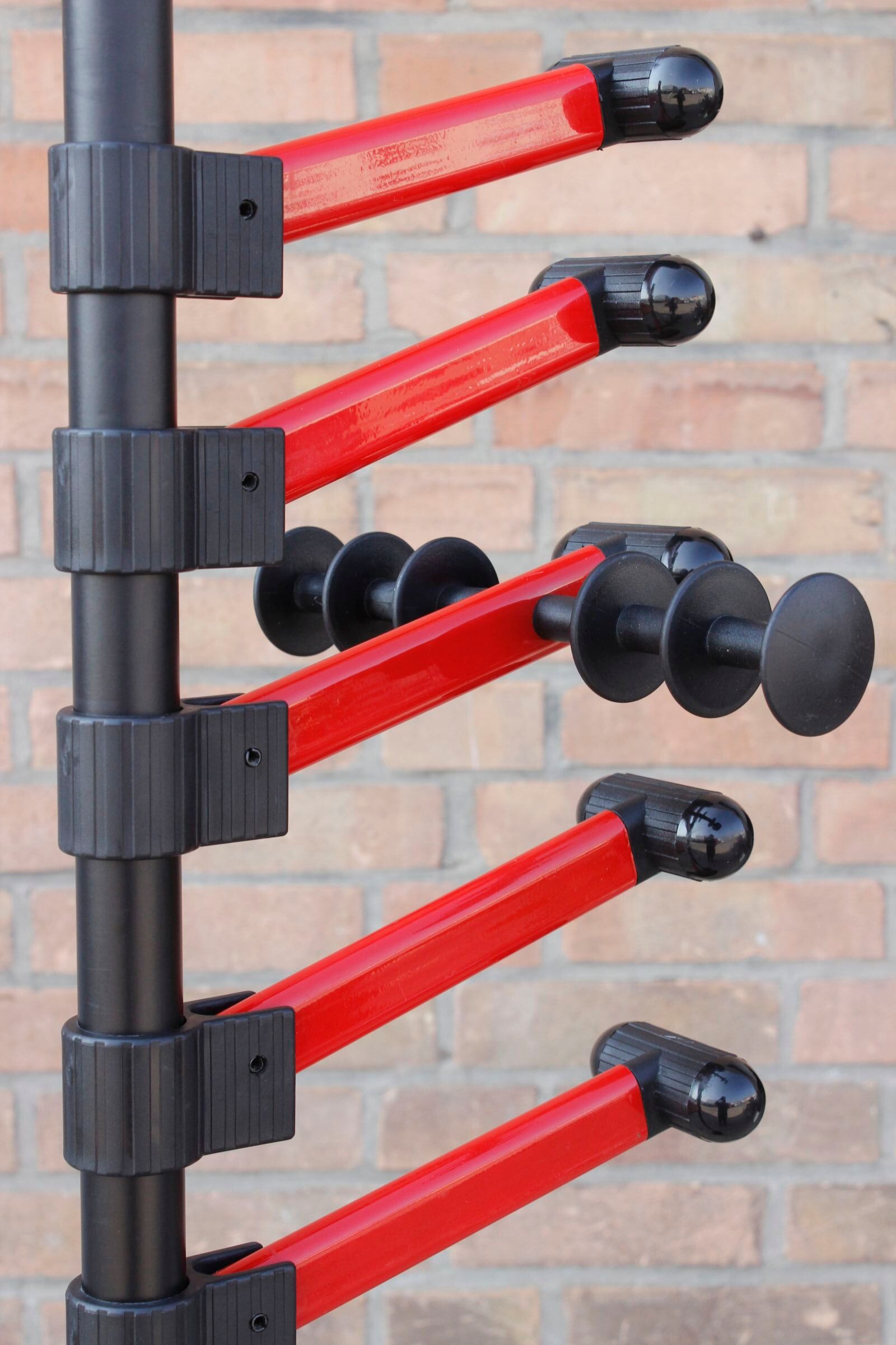 Porte manteau à patères modulables post moderne, 1980s