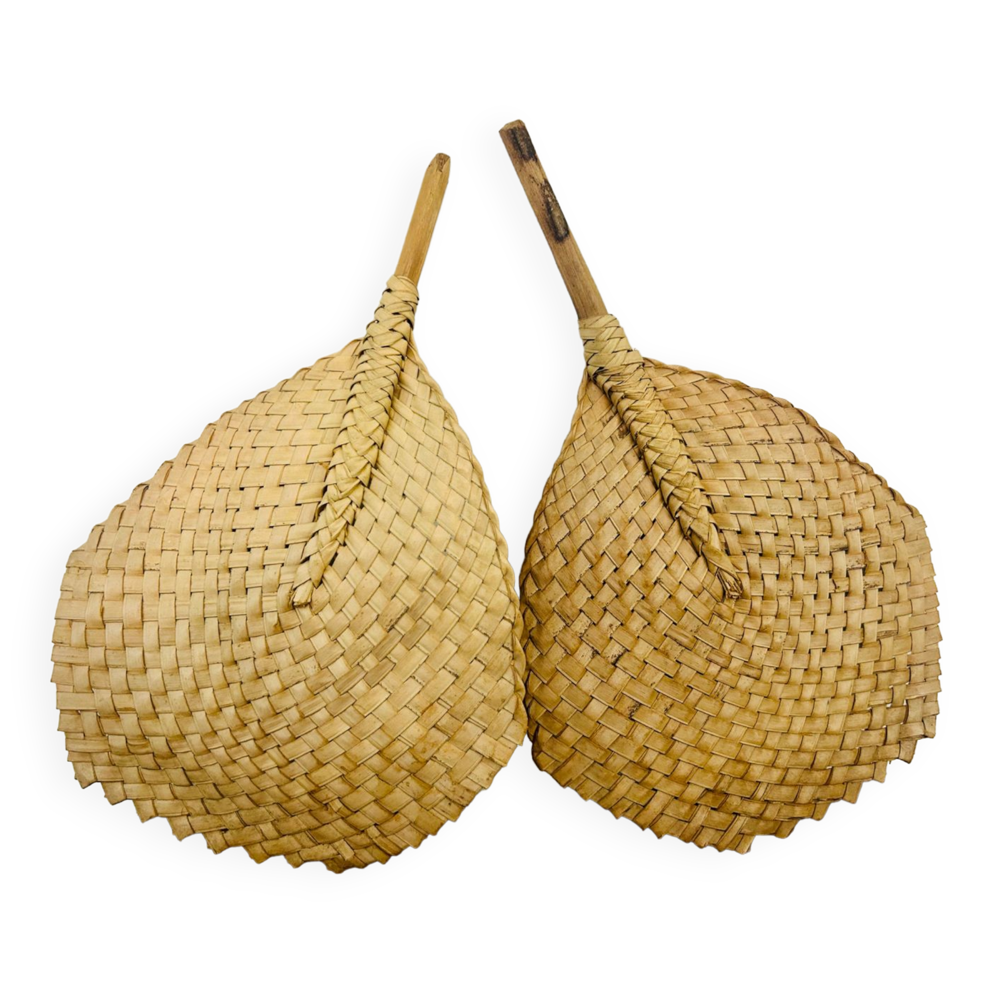 Éventails en osier