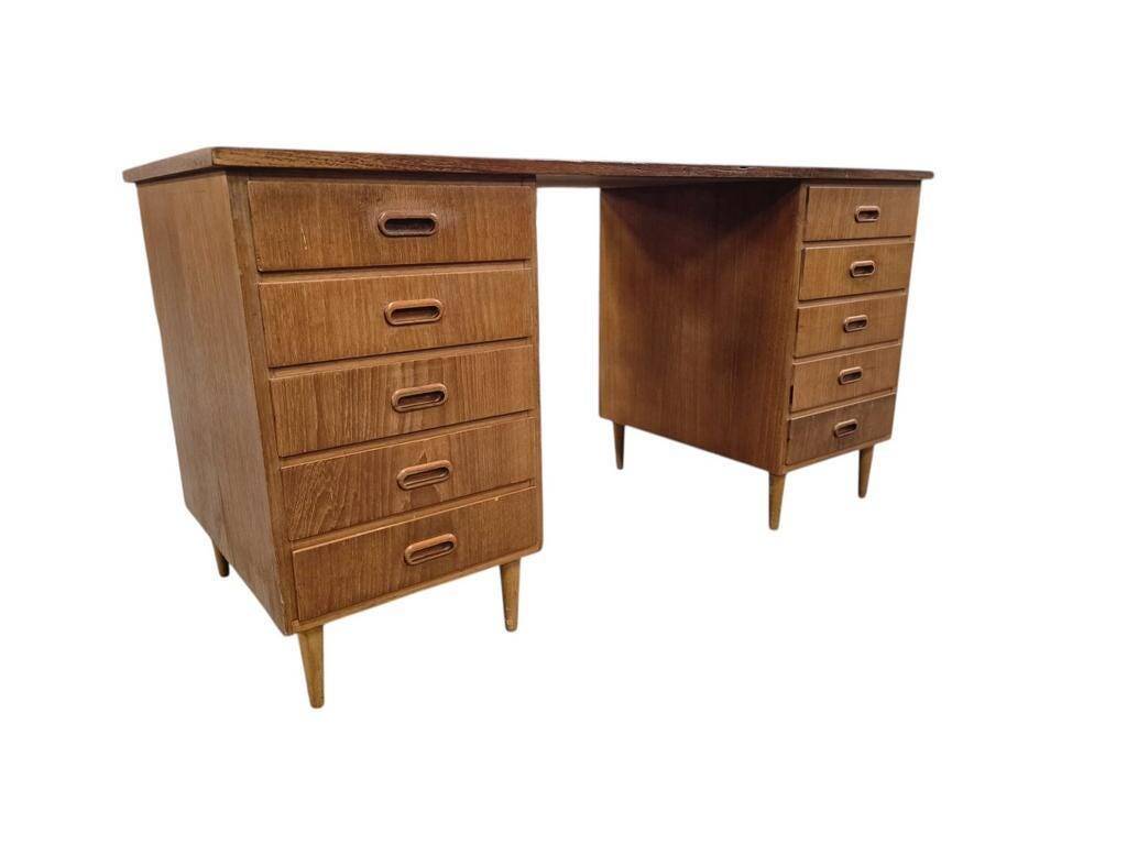 Bureau en bois vintage / bureau